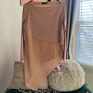 Zara asymmetrical blouse